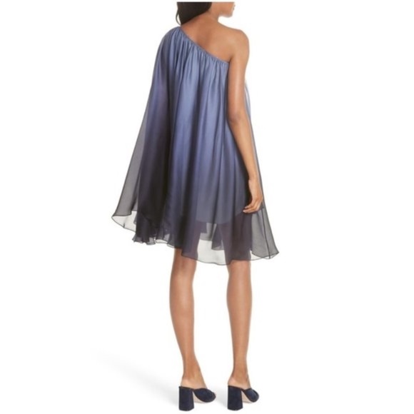 CAROLINE CONSTAS Ancel Silk One-Shoulder Dress - Picture 3 of 8
